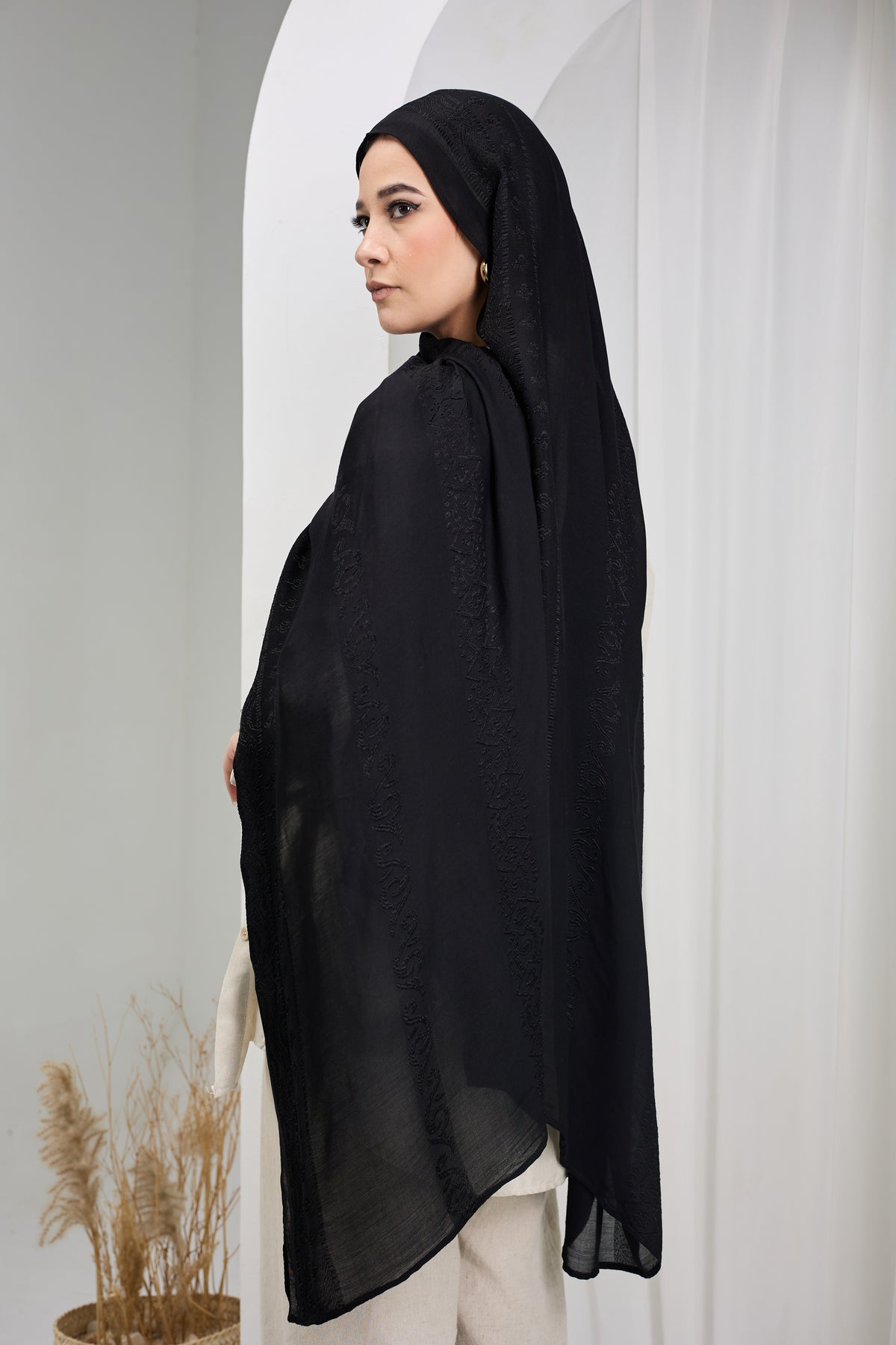 Black Handmade cotton