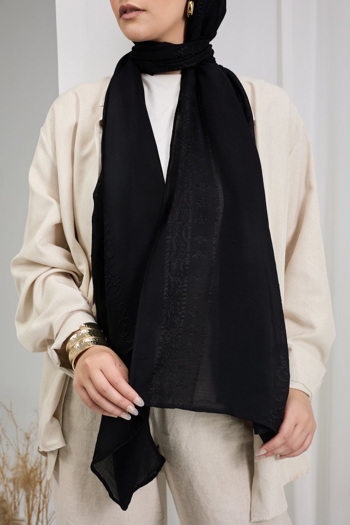 Black Handmade cotton