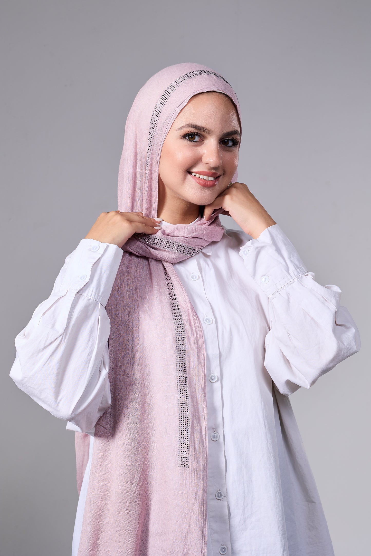 Pink cotton Shine
