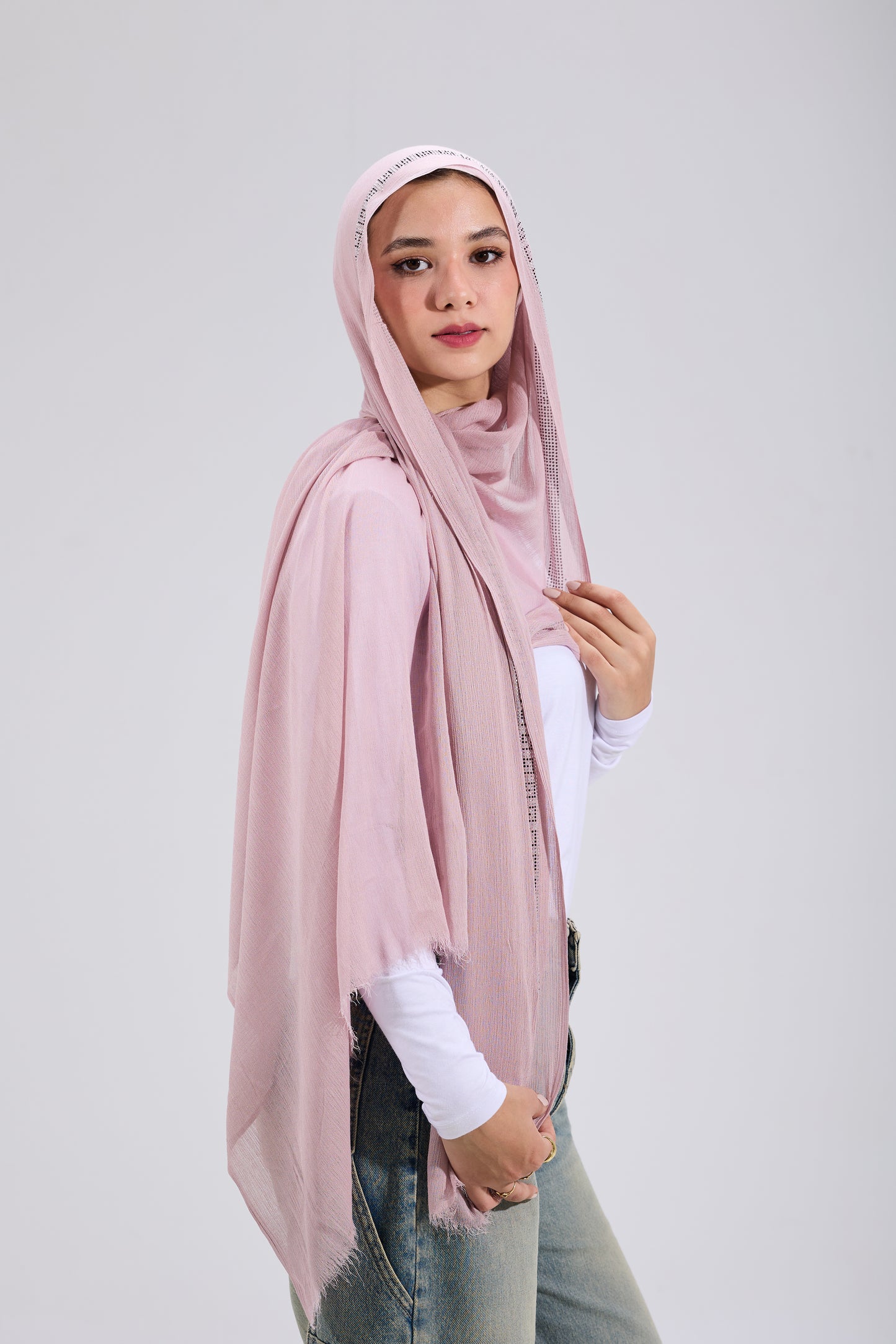 Pink cotton Shine