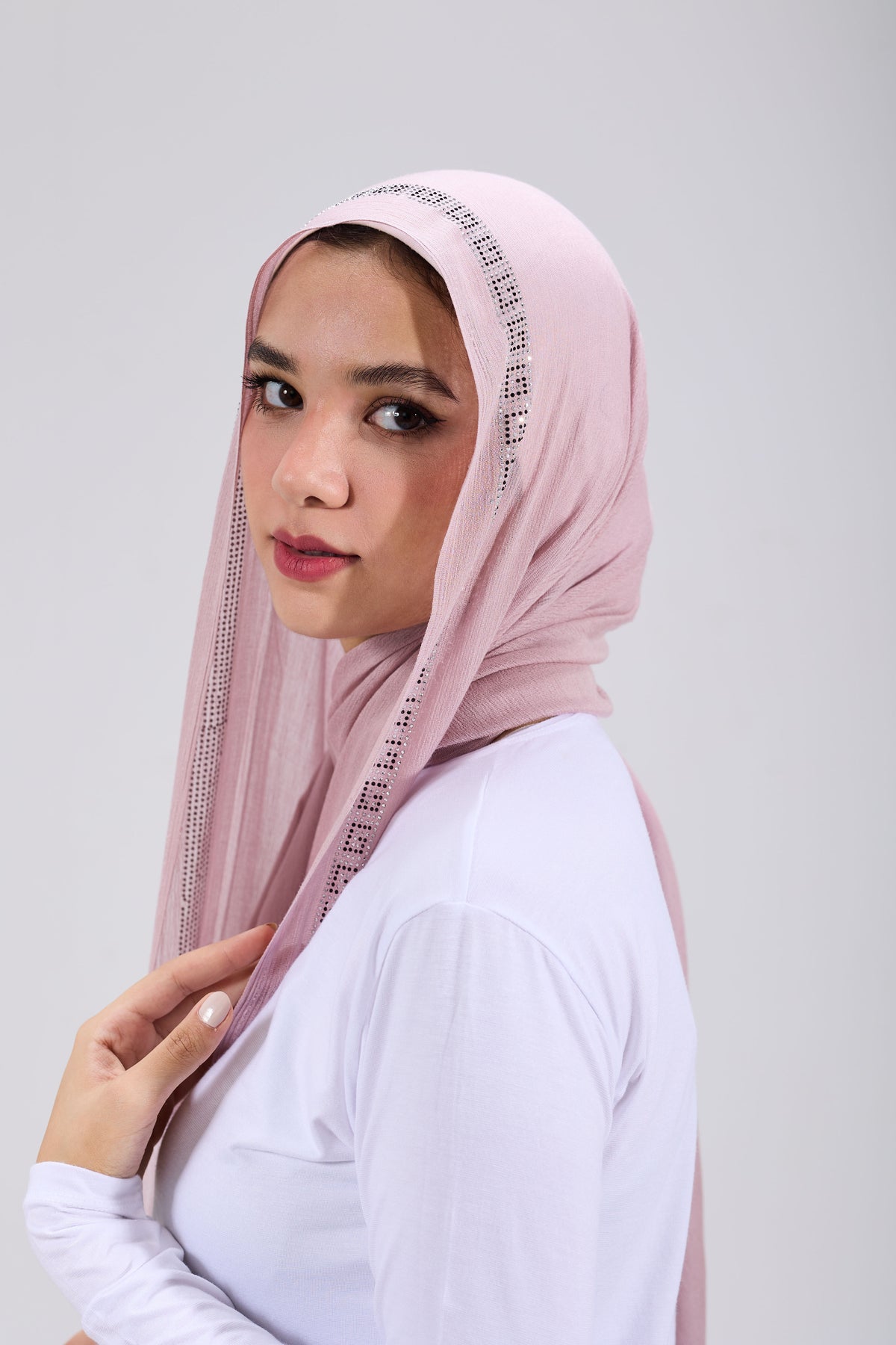 Pink cotton Shine