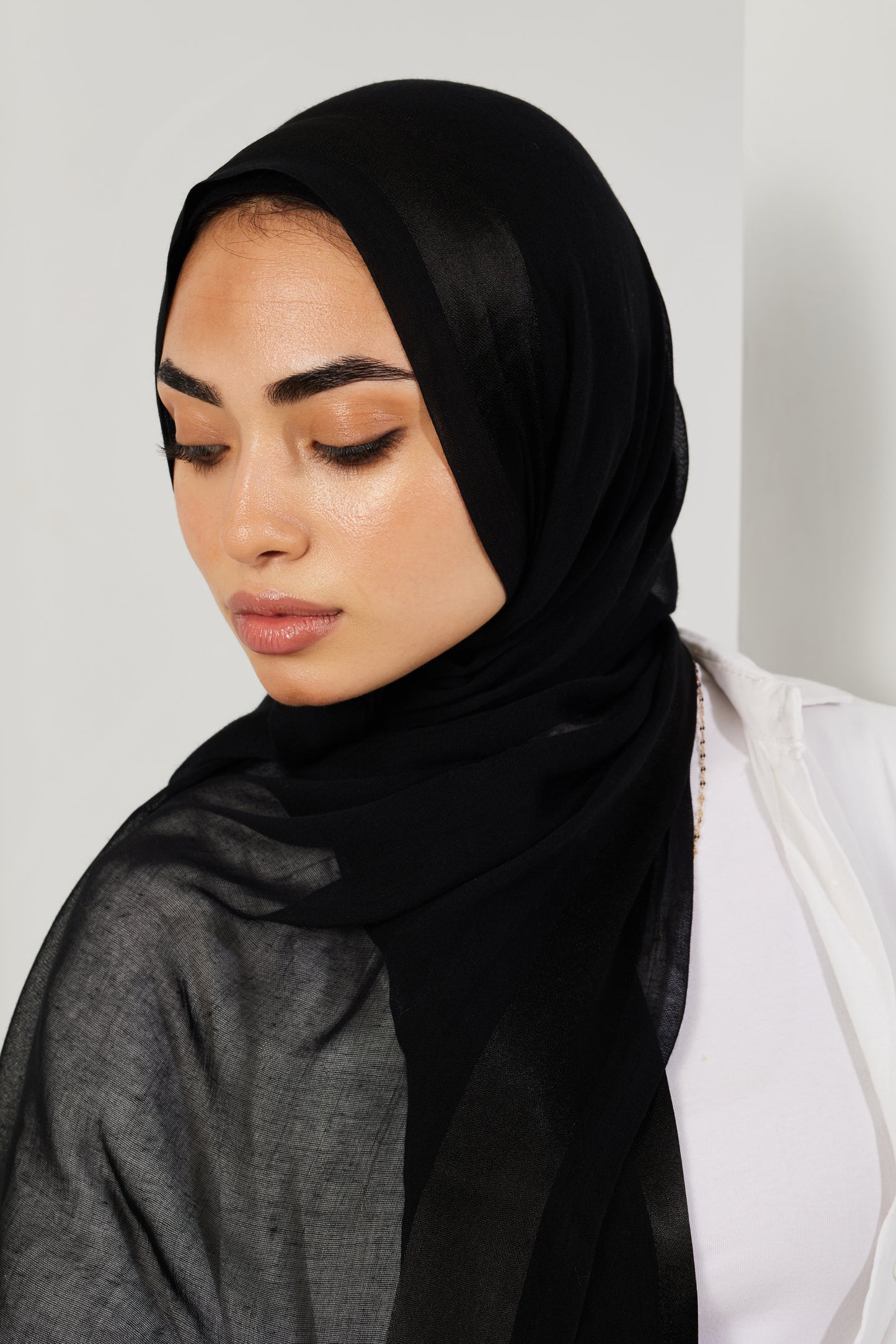 Black shash Satin