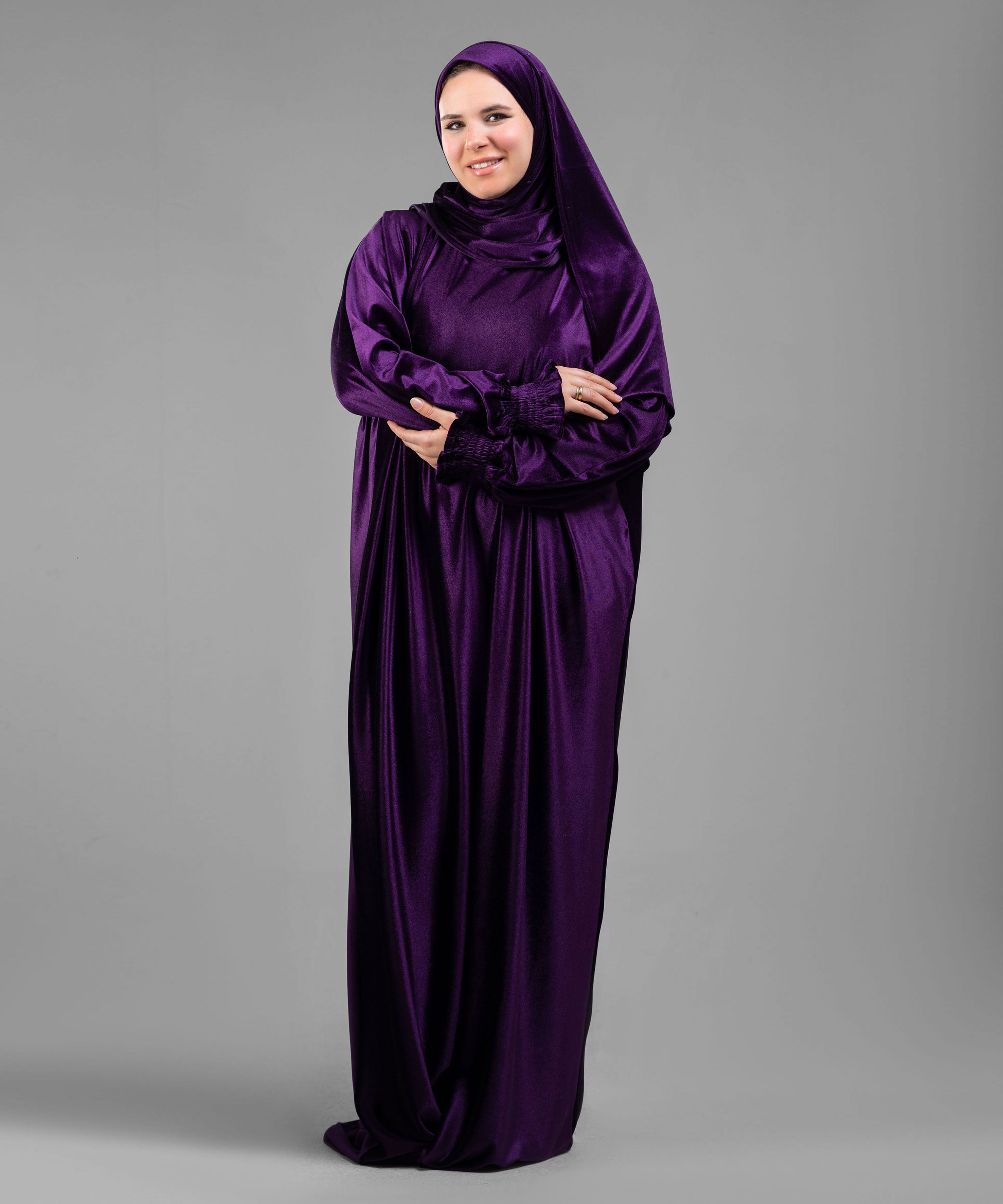 Purple Rimal Velvet