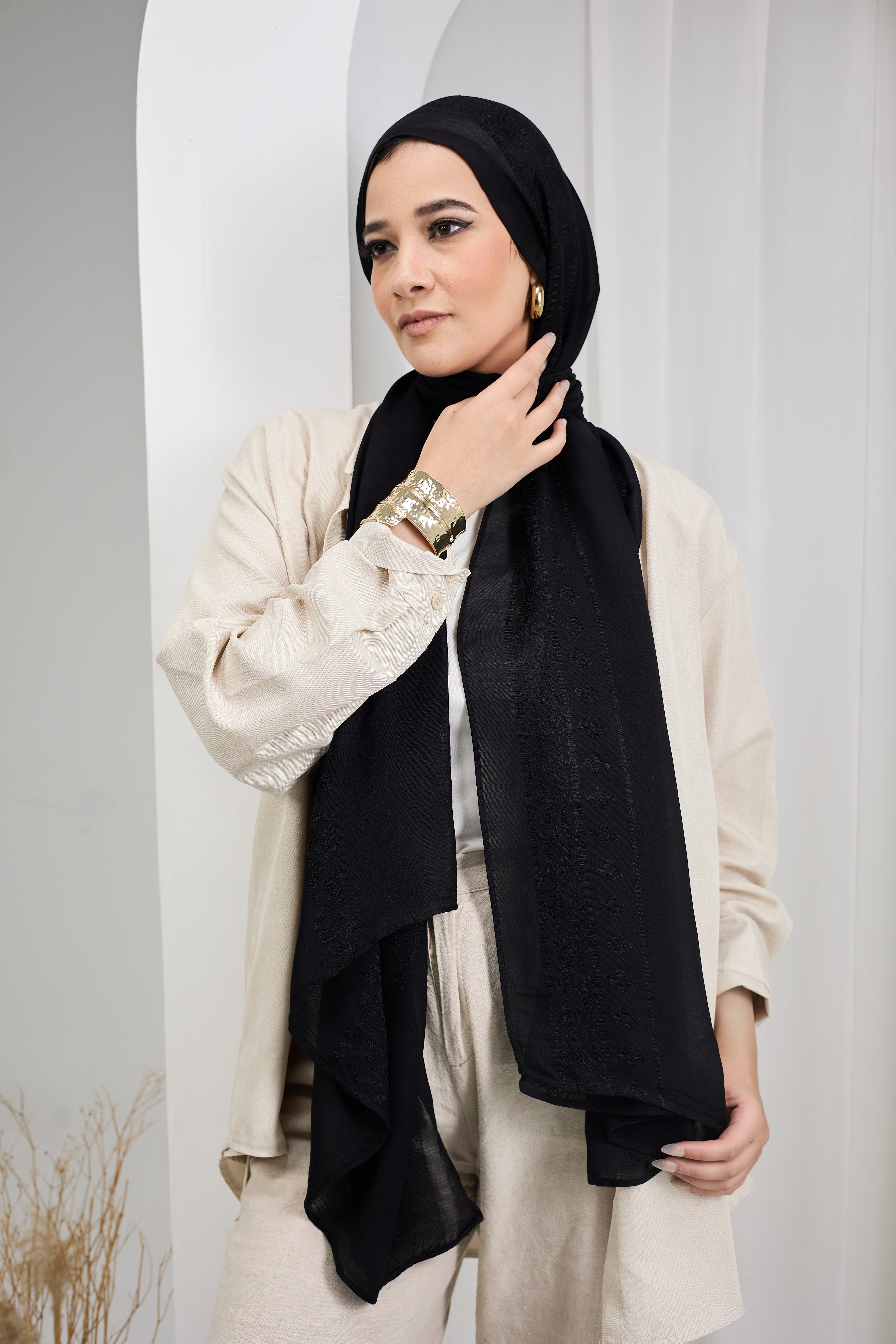 Black Handmade cotton