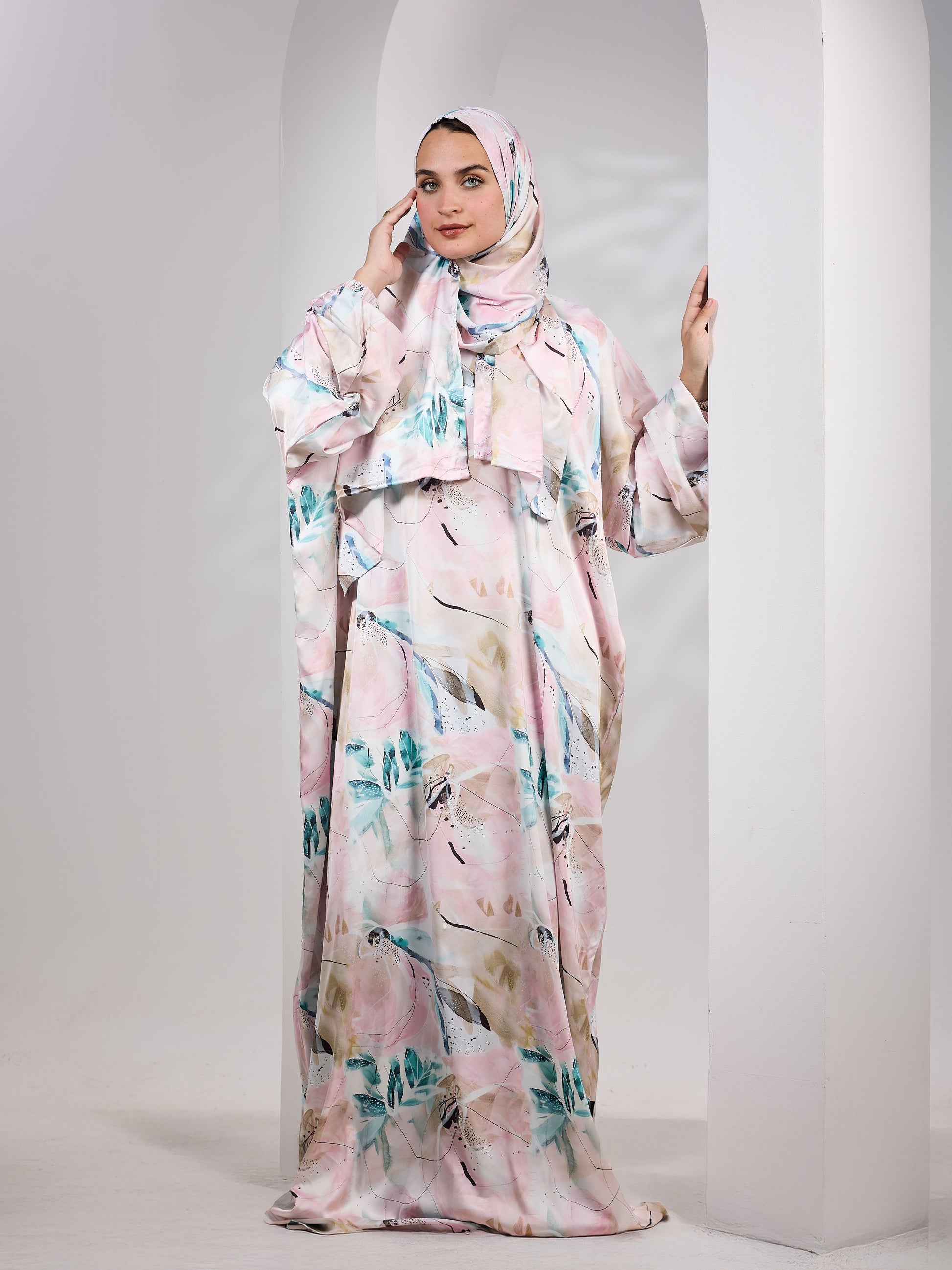 Fareedah Printed Satin