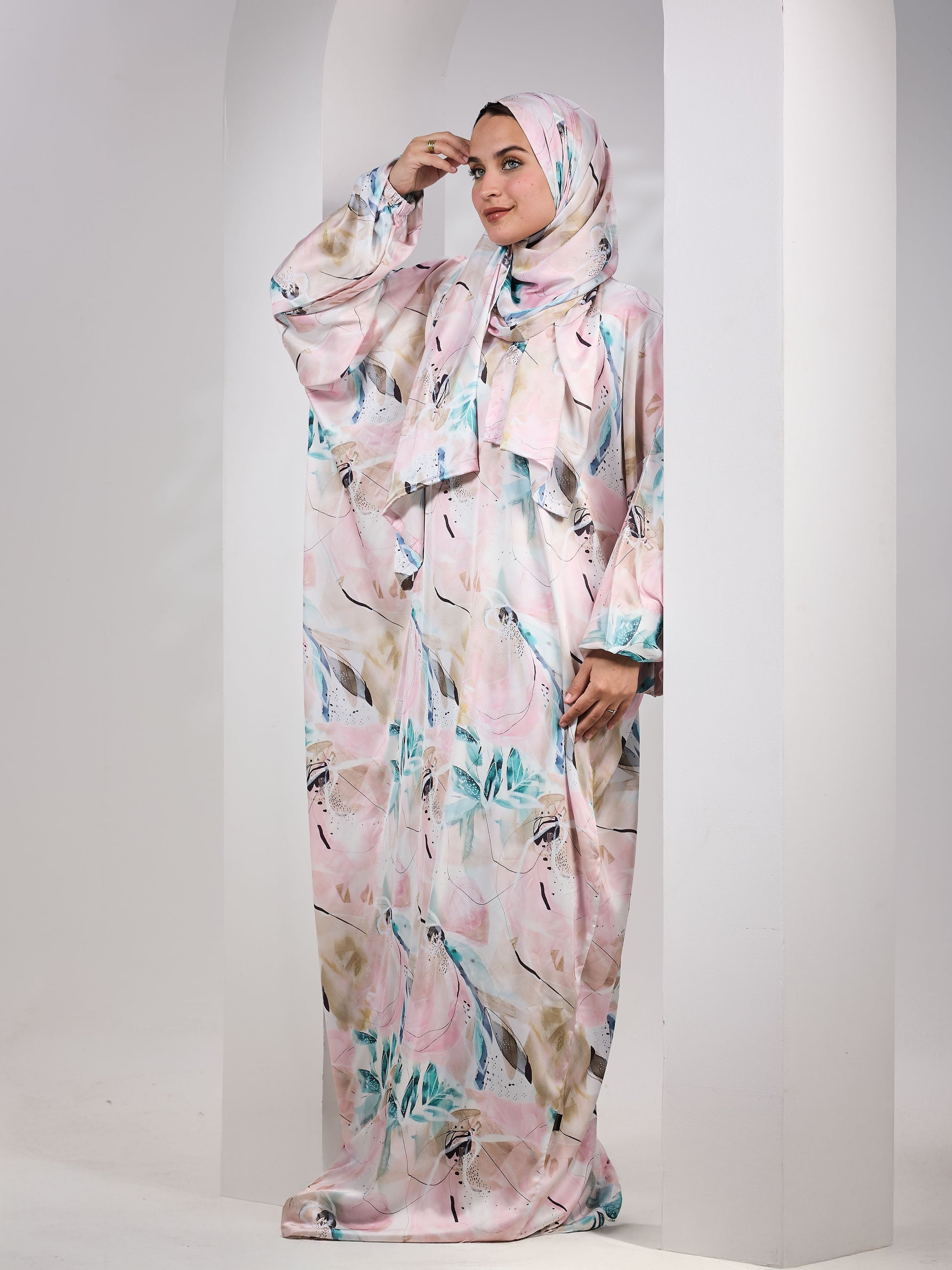Fareedah Printed Satin
