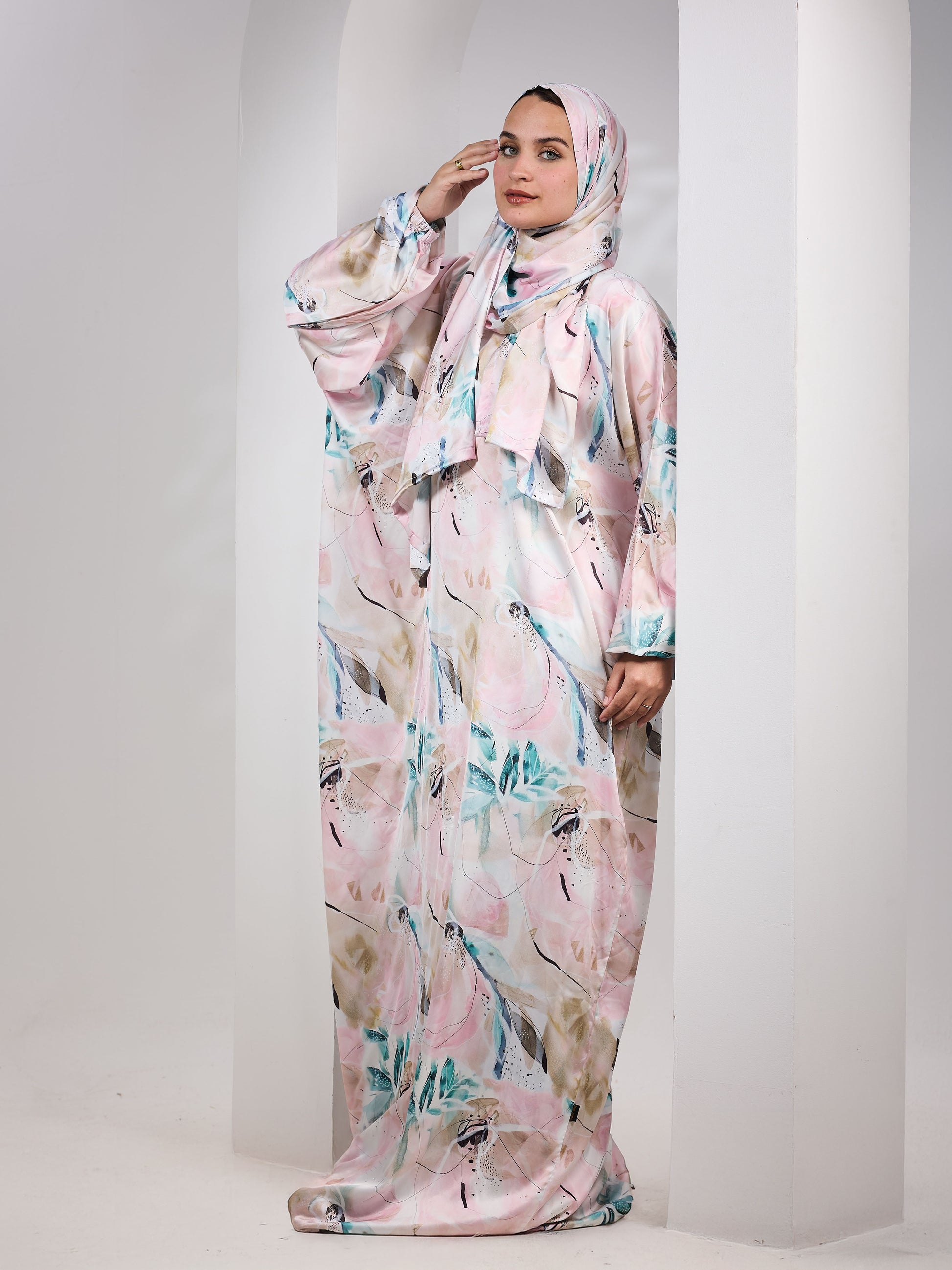 Fareedah Printed Satin