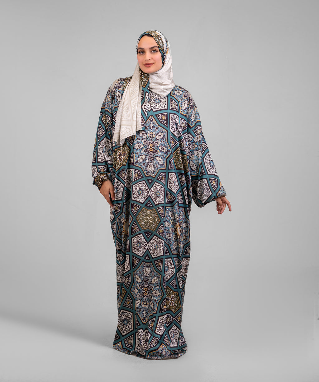 Basirah Printed Satin
