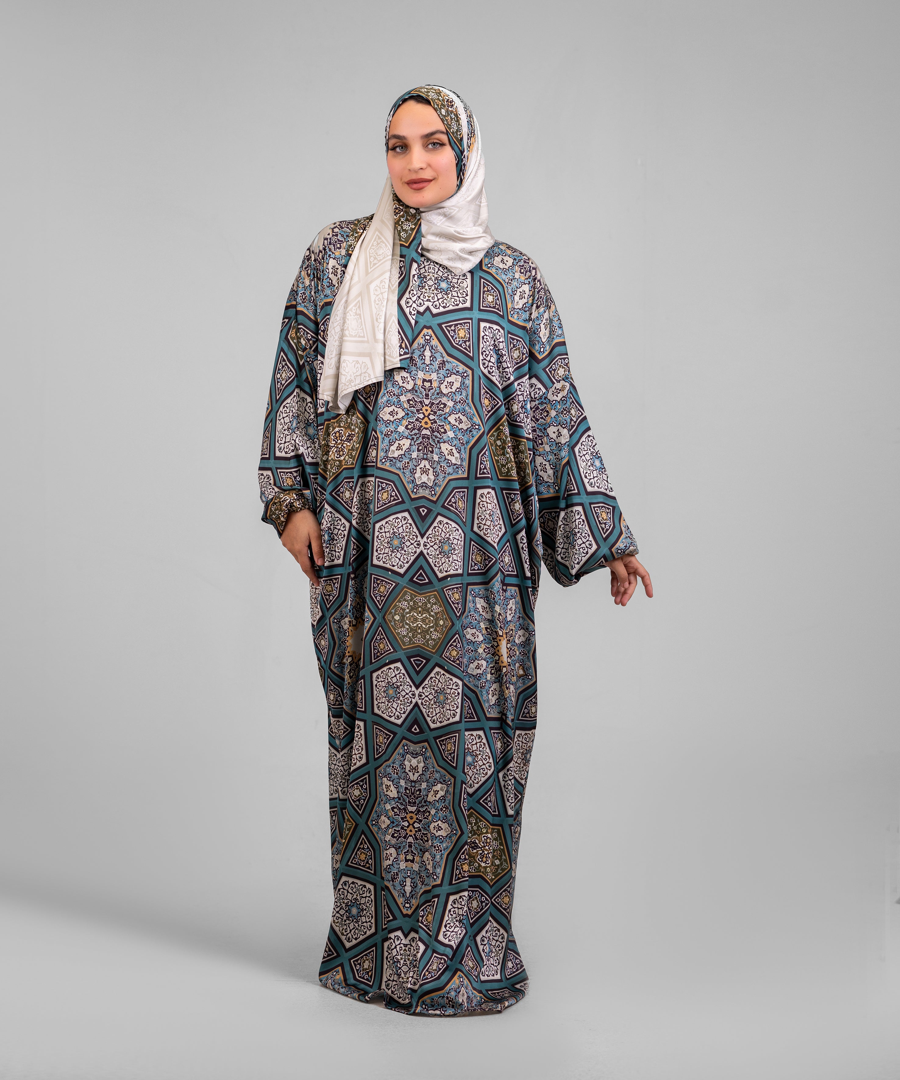 Basirah Printed Satin