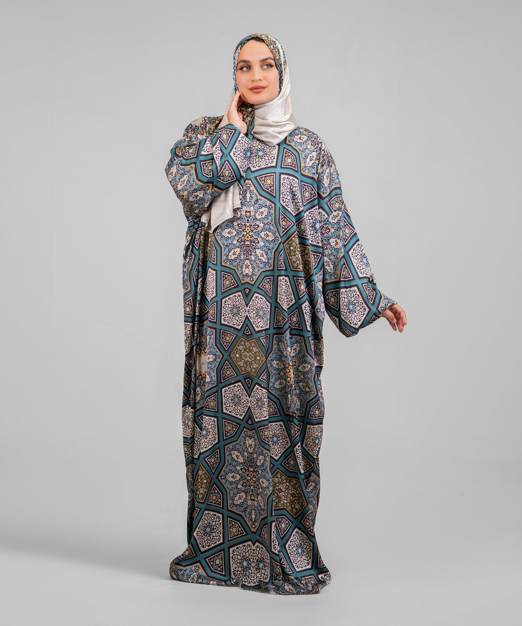 Basirah Printed Satin