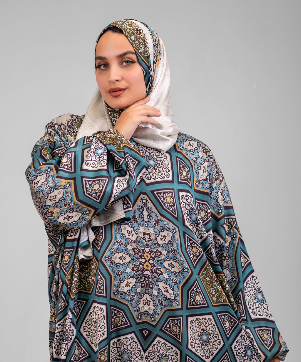 Basirah Printed Satin