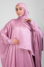 Light Pink Satin Jacquard butterfly