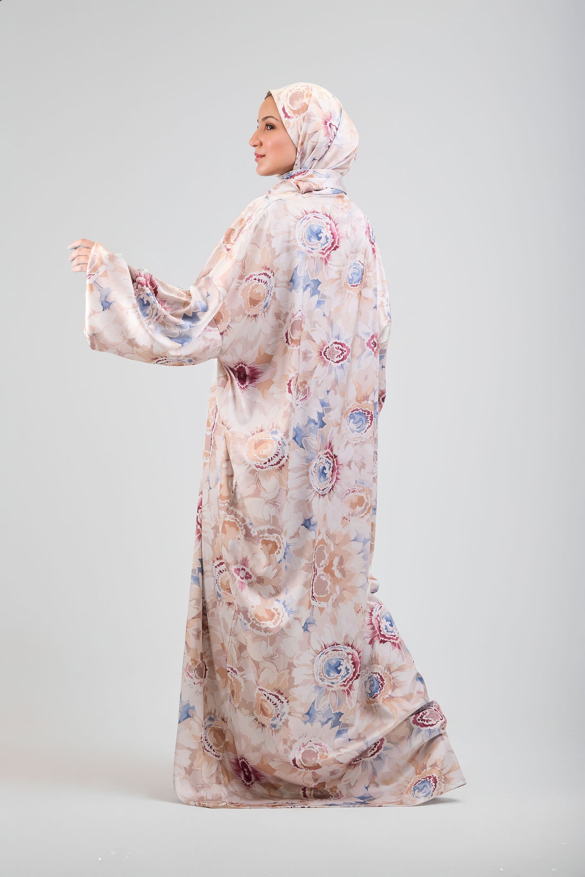 Mira Printed Satin