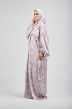 Zina printed satin