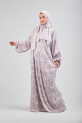 Zina printed satin