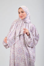Zina printed satin