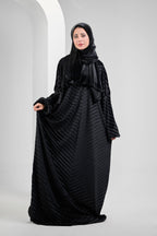 Black Velvet pleated