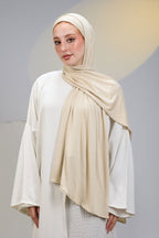 Cream Scarf with Bandana