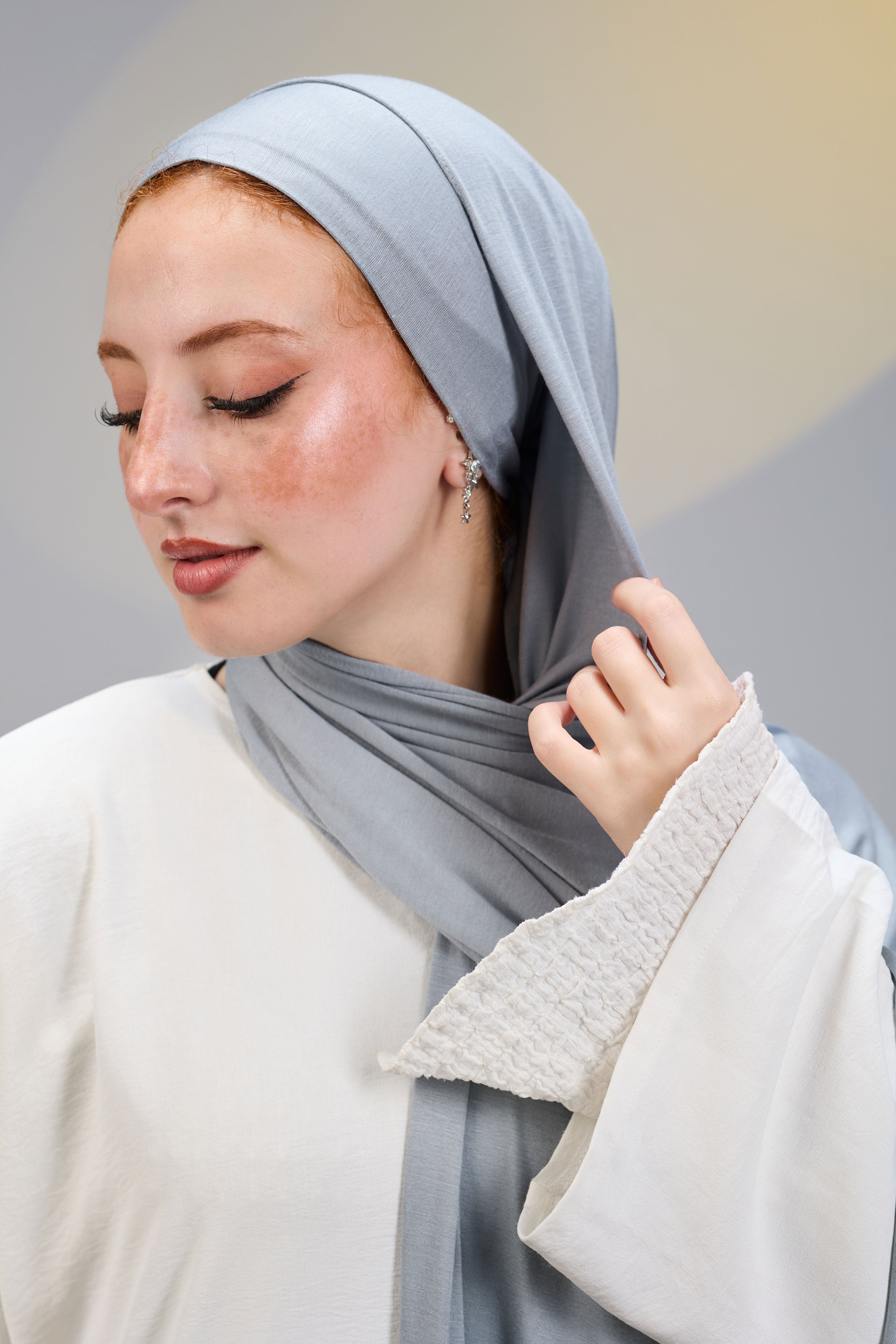 Concrete Scarf with Bandana