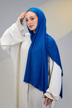 Blue Scarf with Bandana