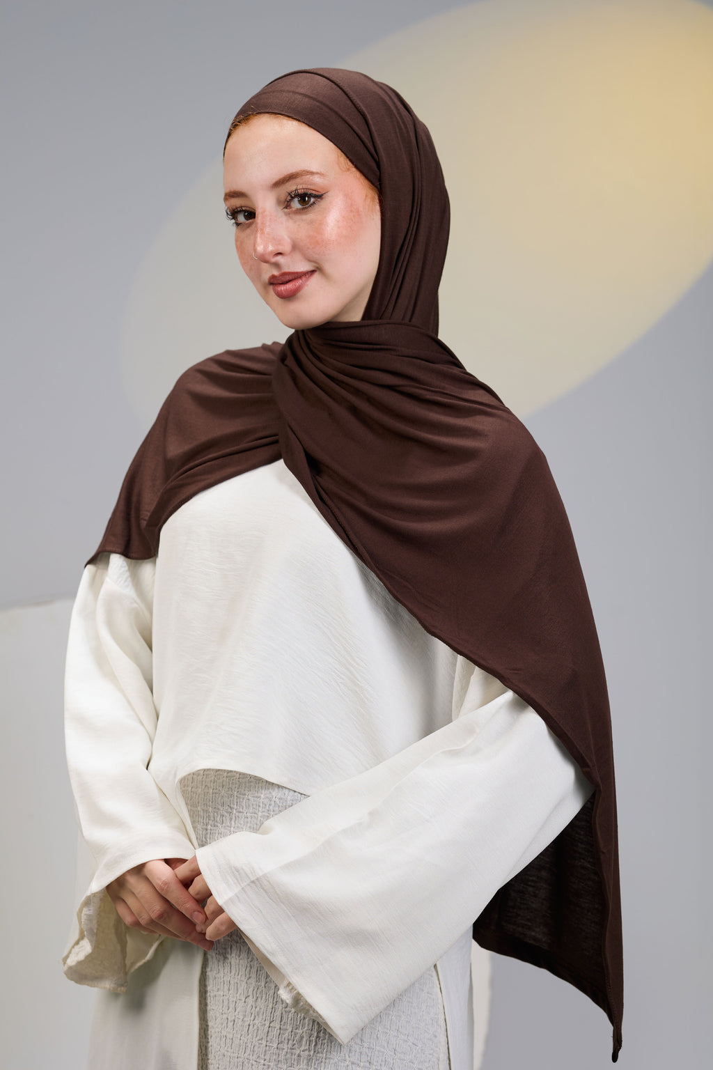 Mocha Scarf with Bandana