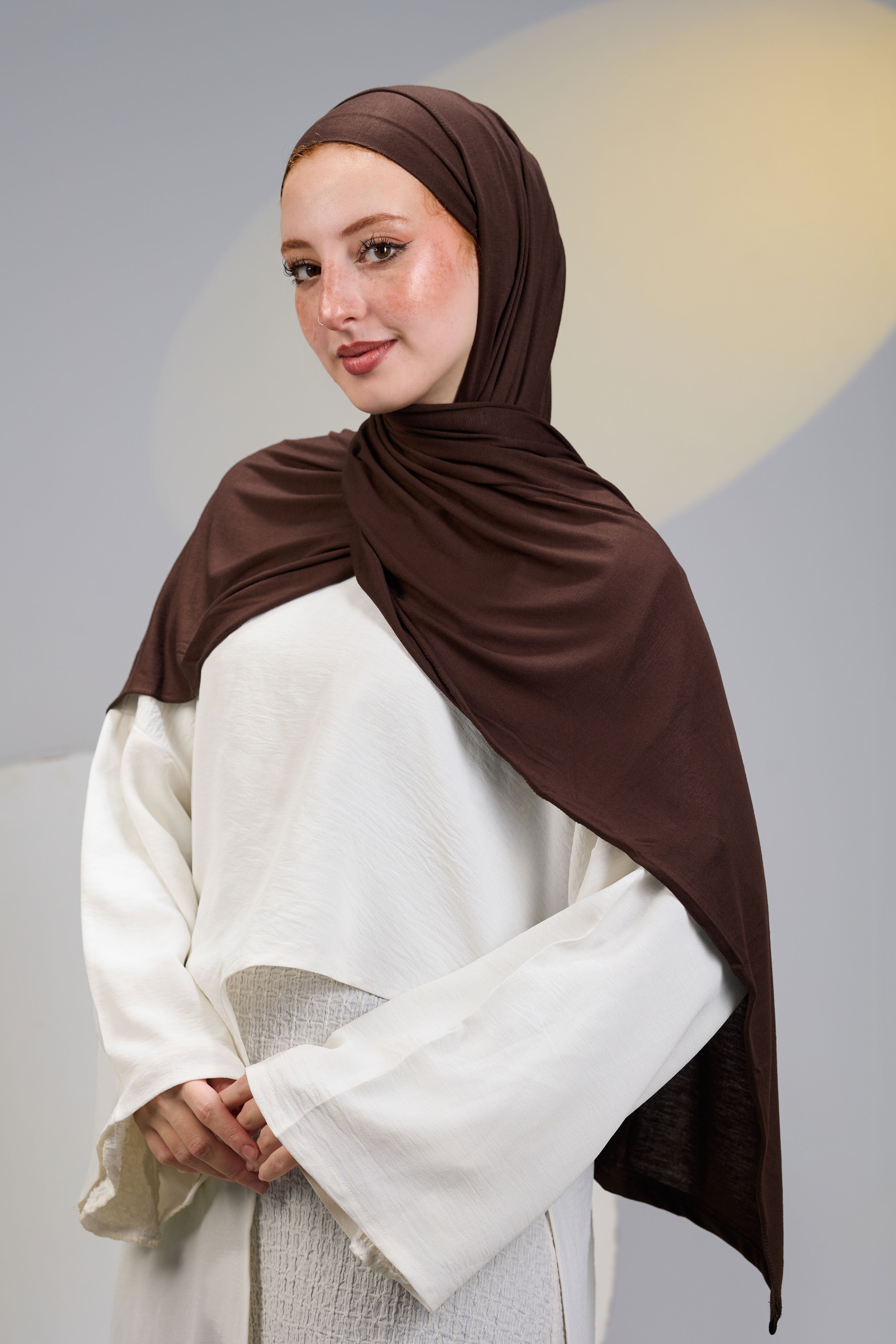 Mocha Scarf with Bandana