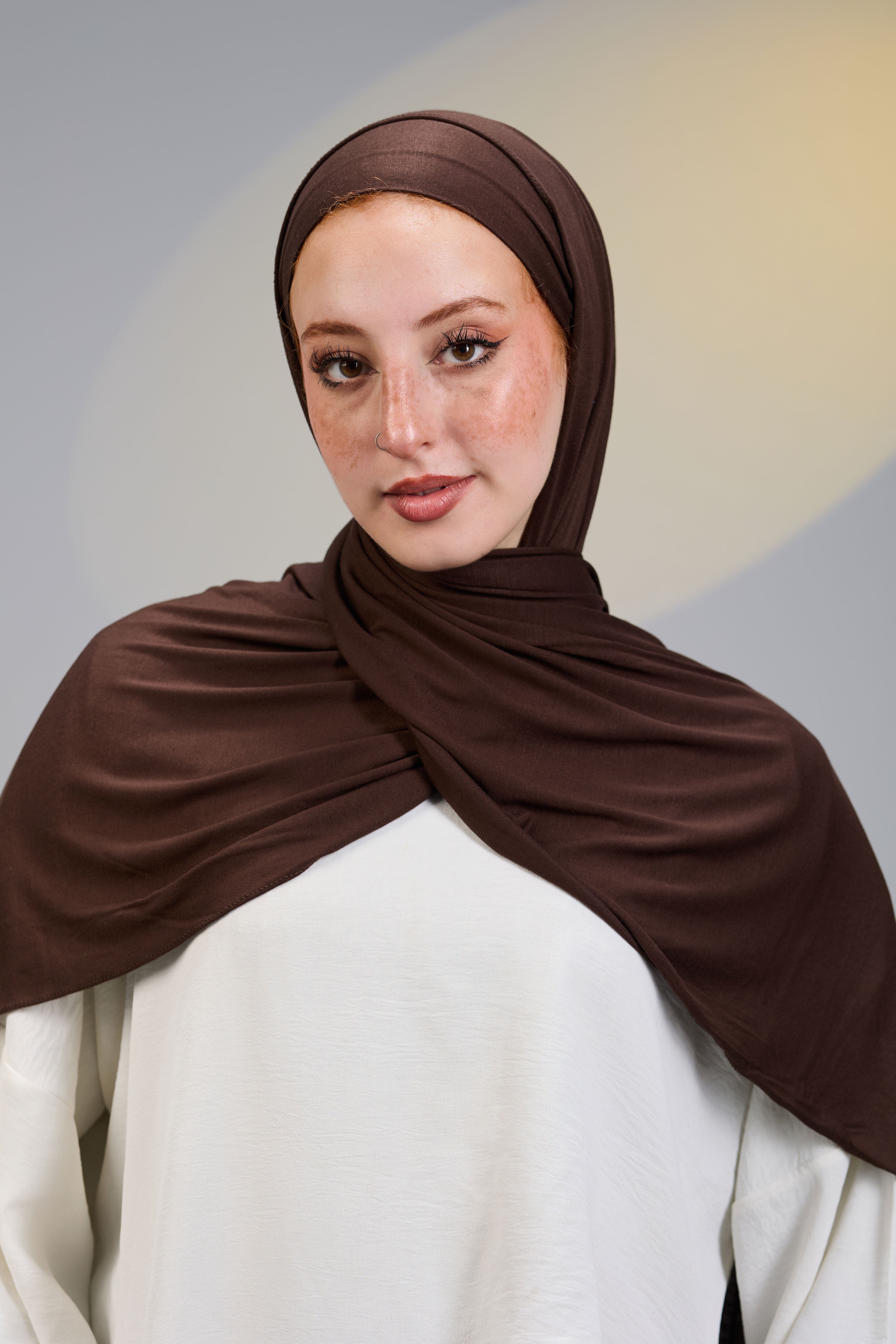 Mocha Scarf with Bandana