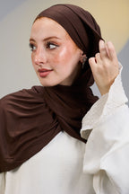 Mocha Scarf with Bandana