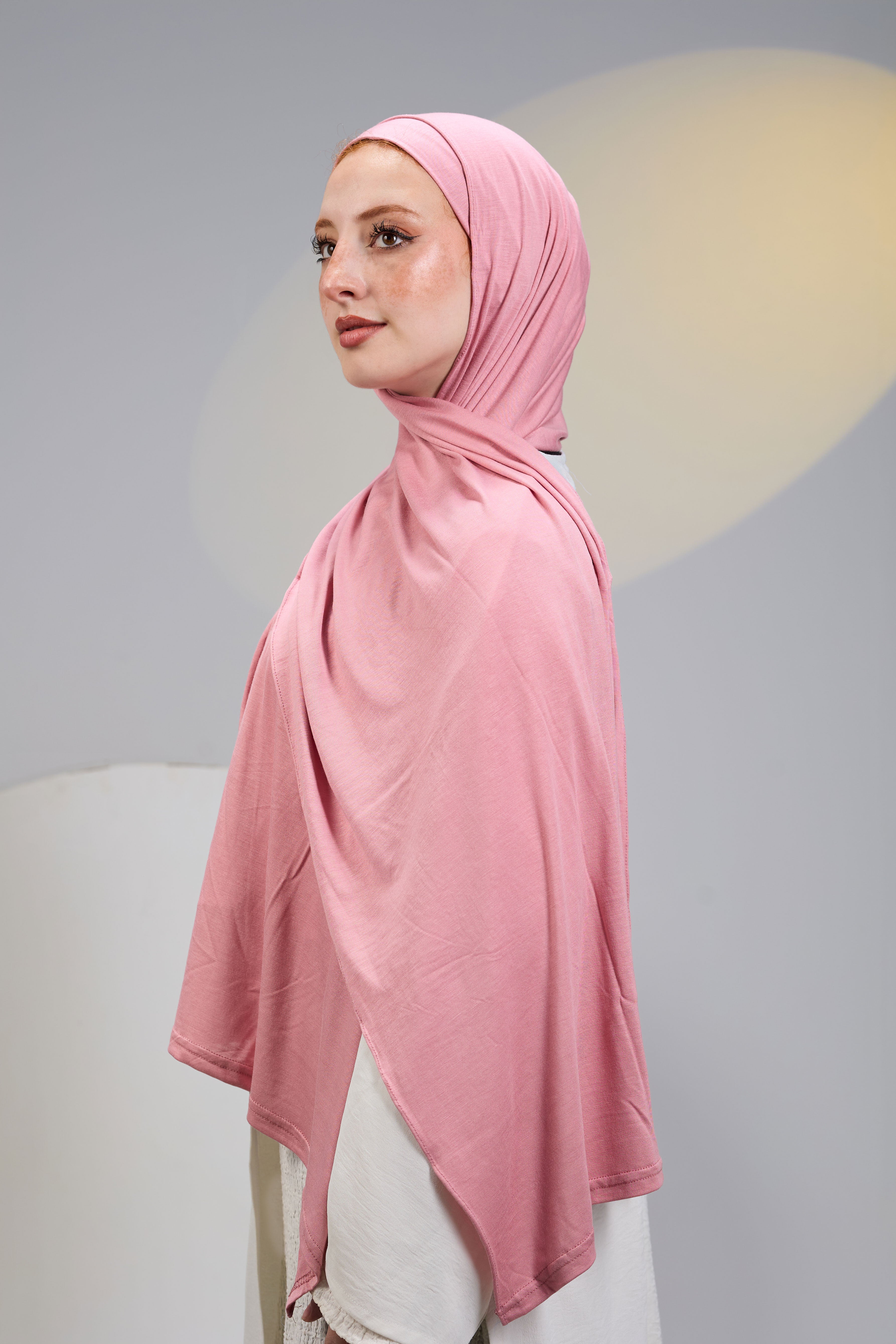 Blush Scarf with Bandana