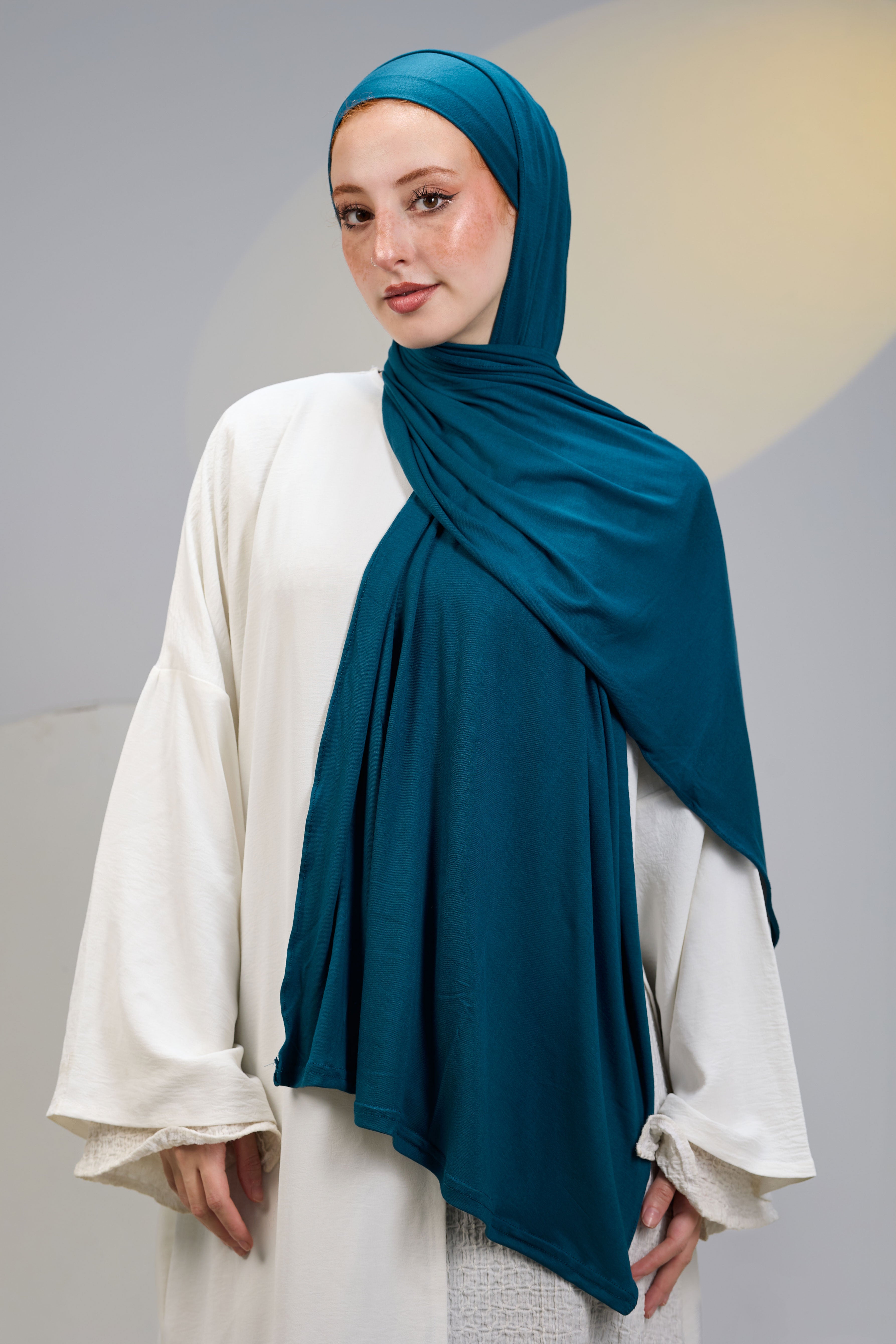 Indigo Scarf with Bandana