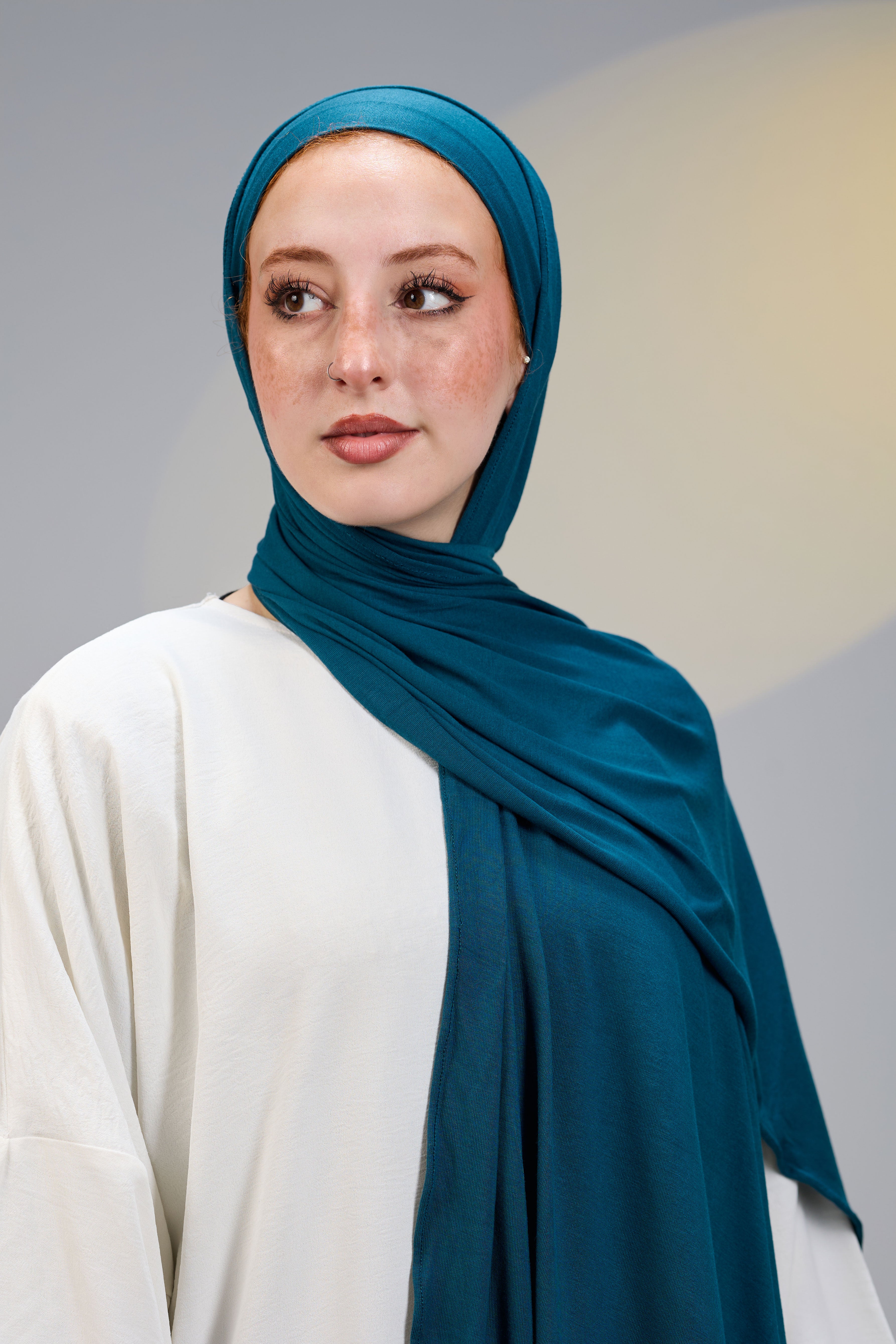 Indigo Scarf with Bandana