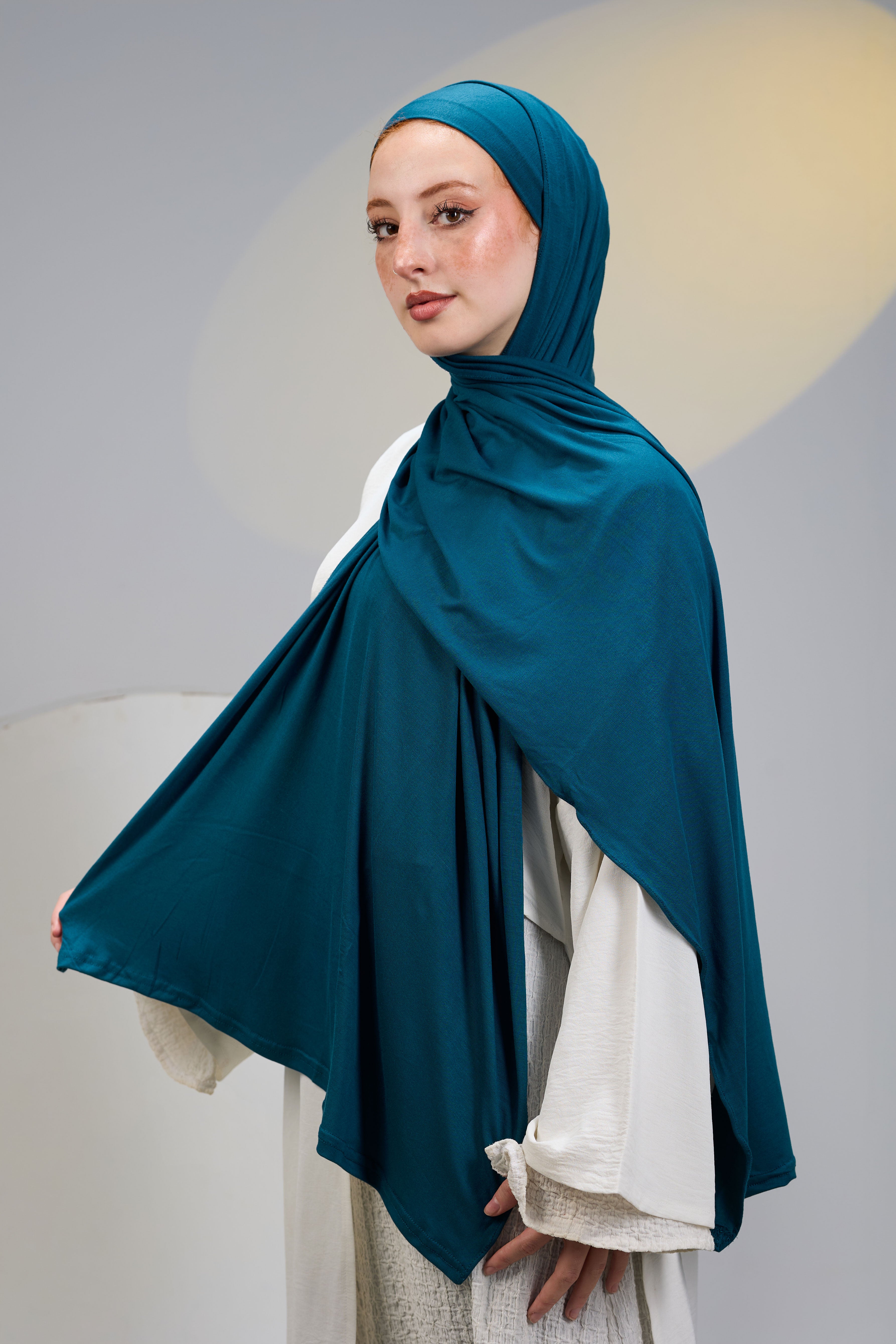 Indigo Scarf with Bandana