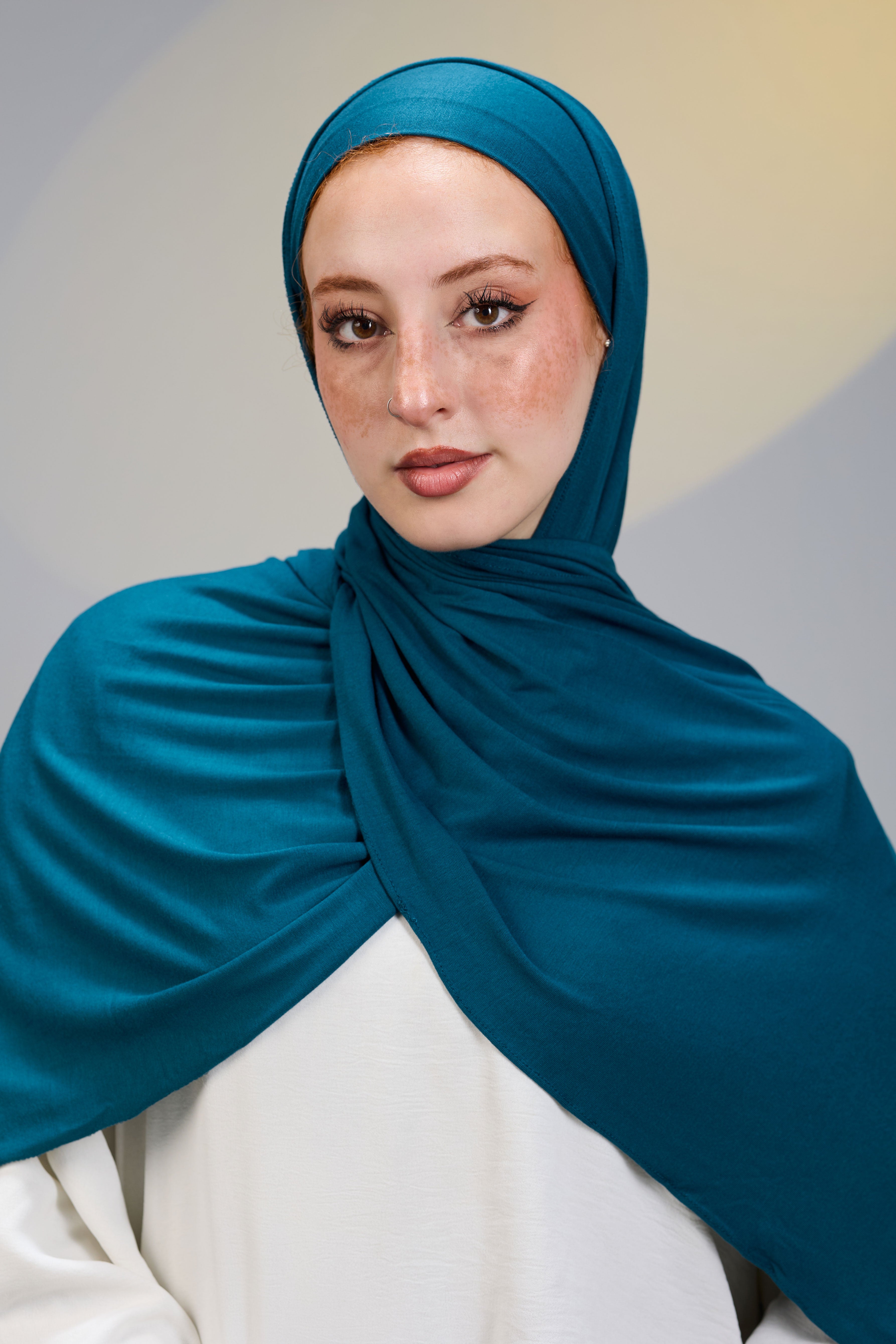 Indigo Scarf with Bandana