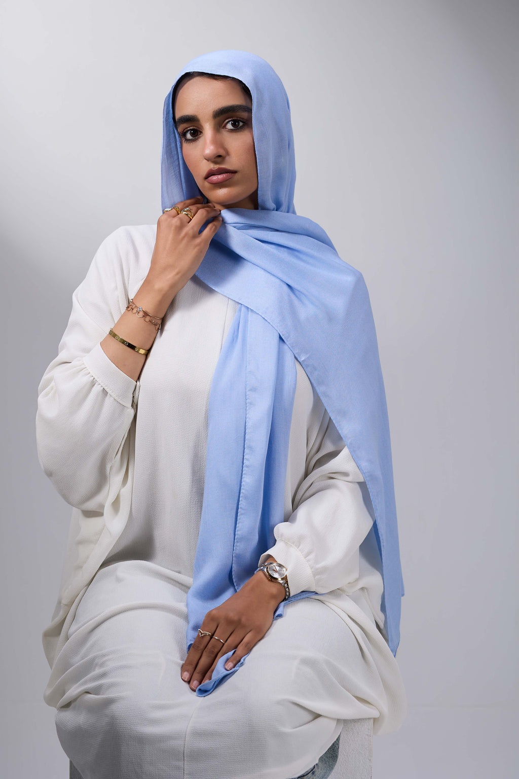 Sky Blue Elegance