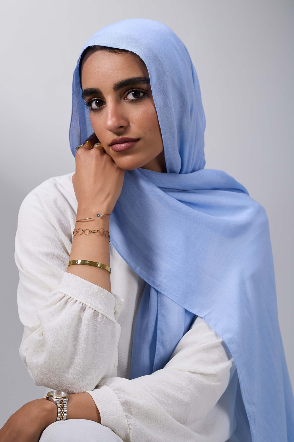 Sky Blue Elegance