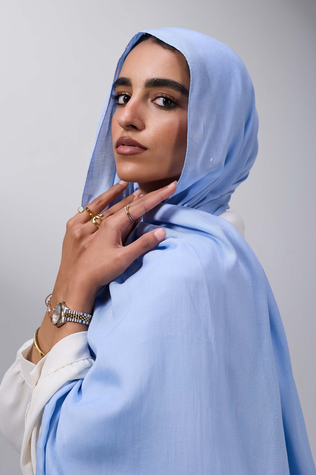 Sky Blue Elegance