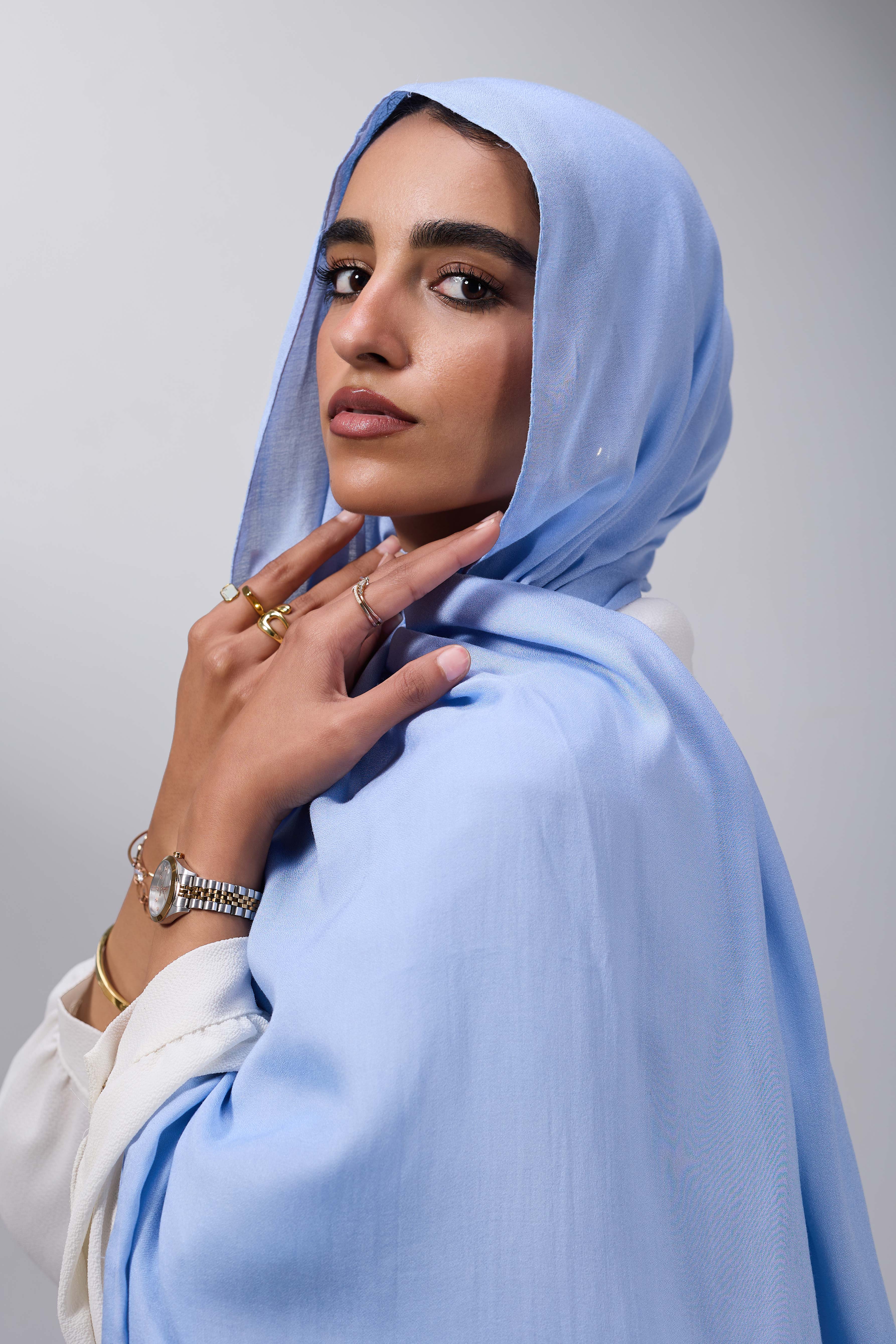 Sky Blue Elegance