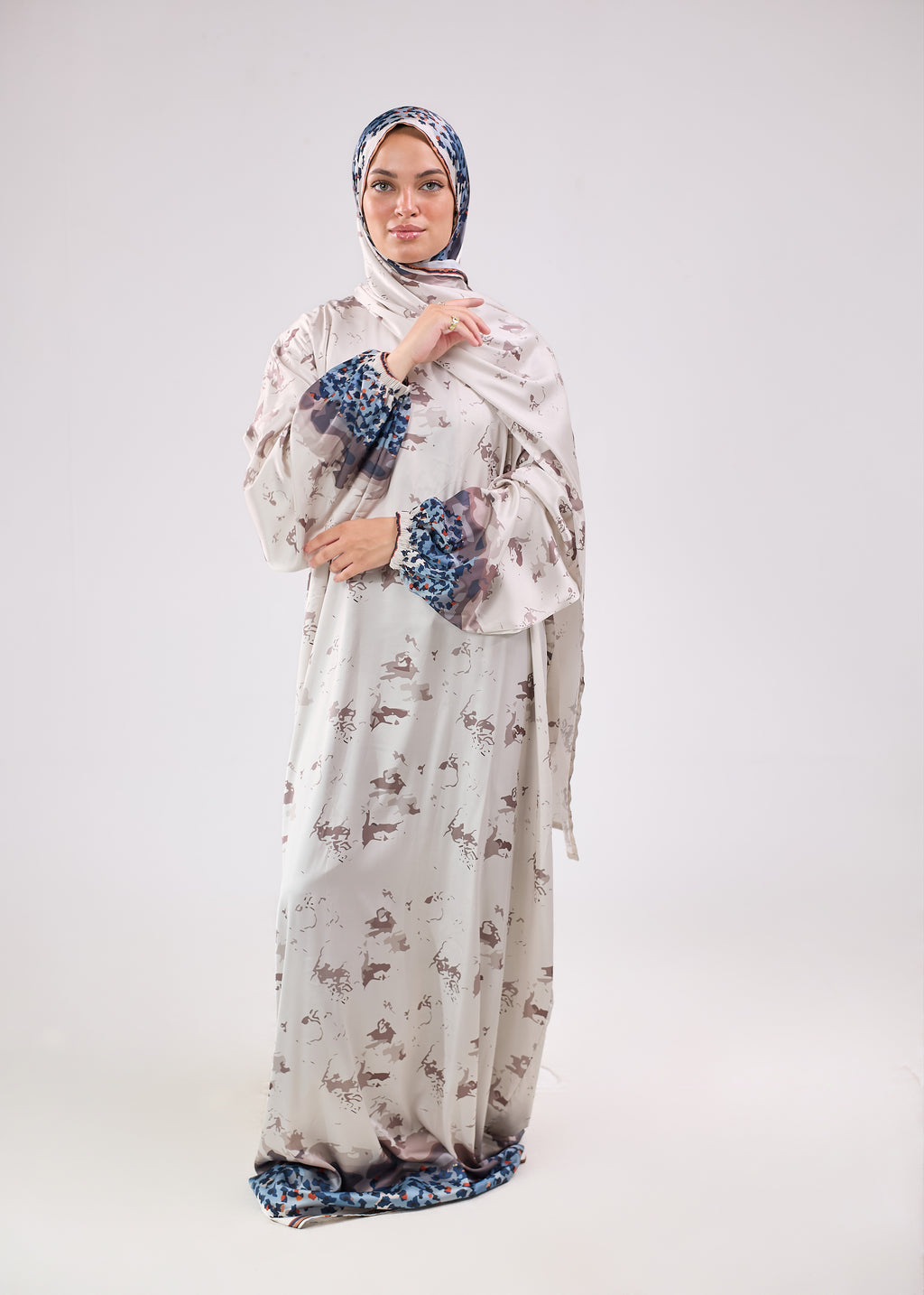 Durrah Printed Satin