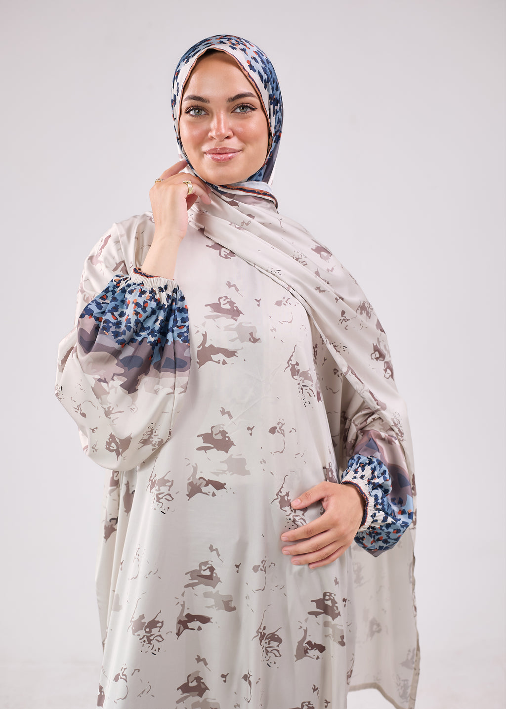 Durrah Printed Satin