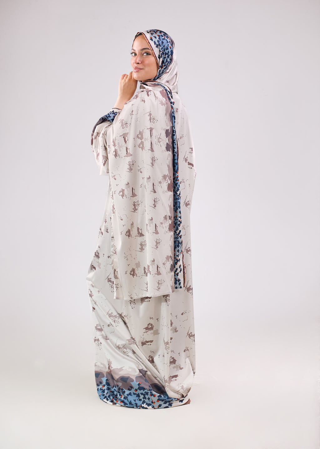 Durrah Printed Satin