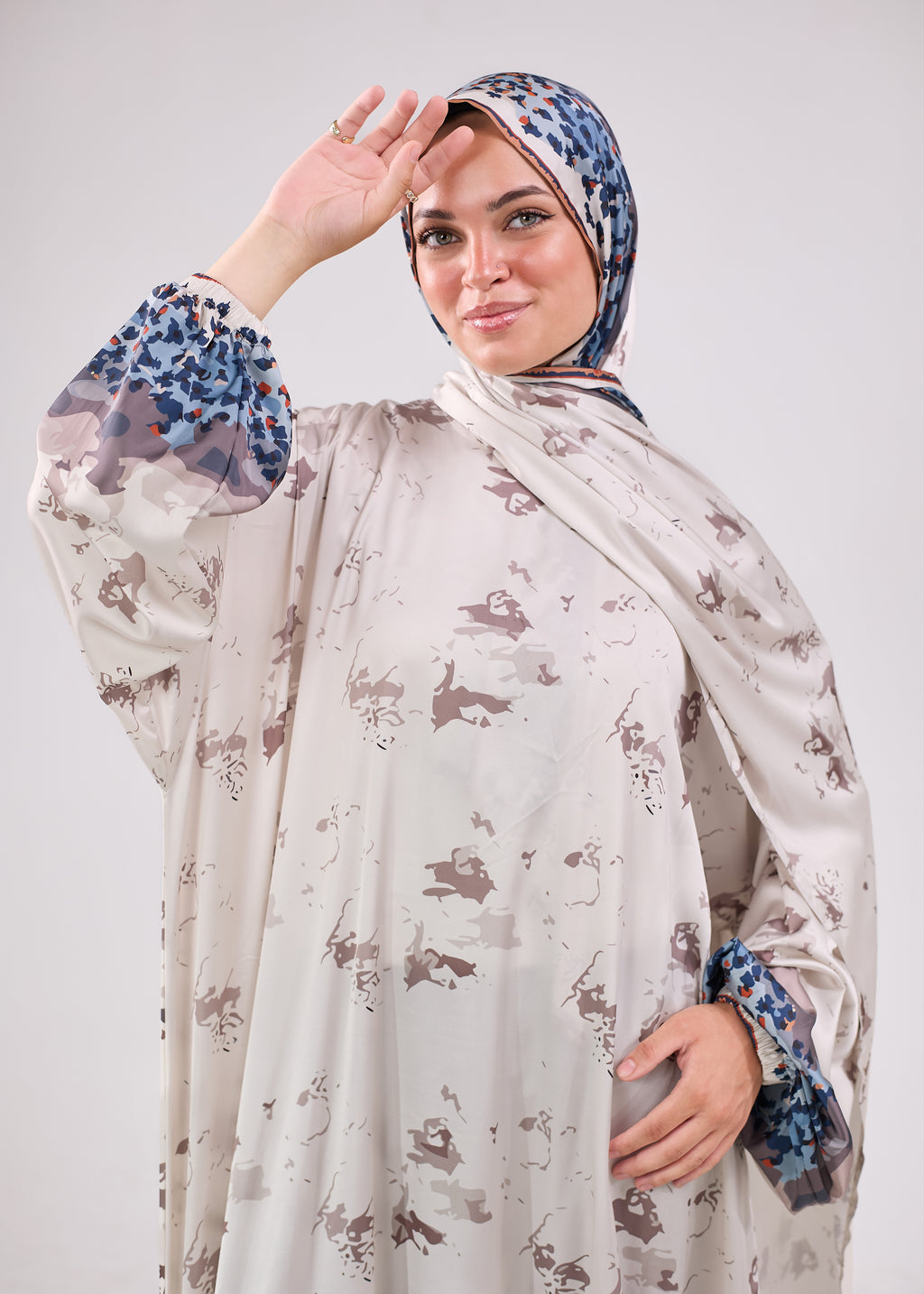 Durrah Printed Satin