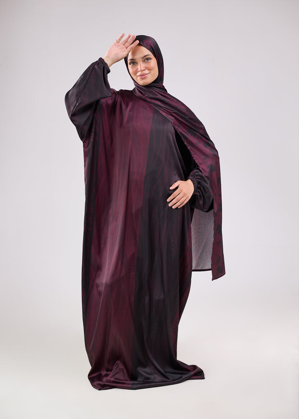 Malika Printed Satin