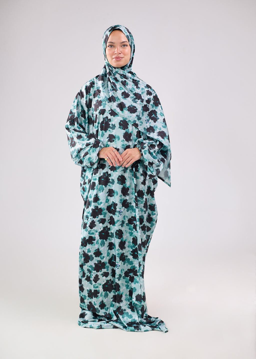 Habiba Printed Satin