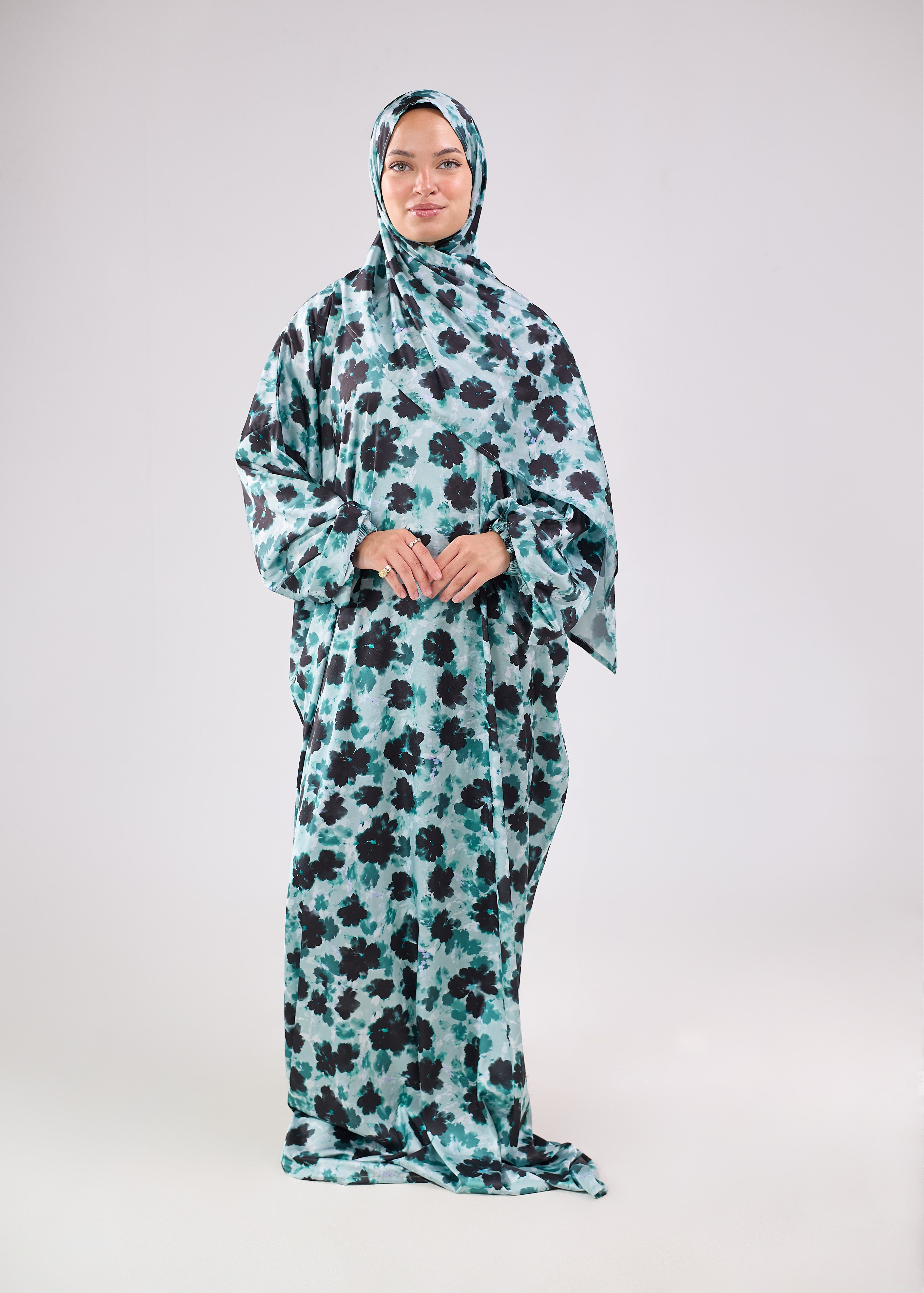 Habiba Printed Satin