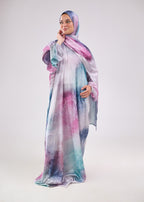 Zumurud Printed Satin