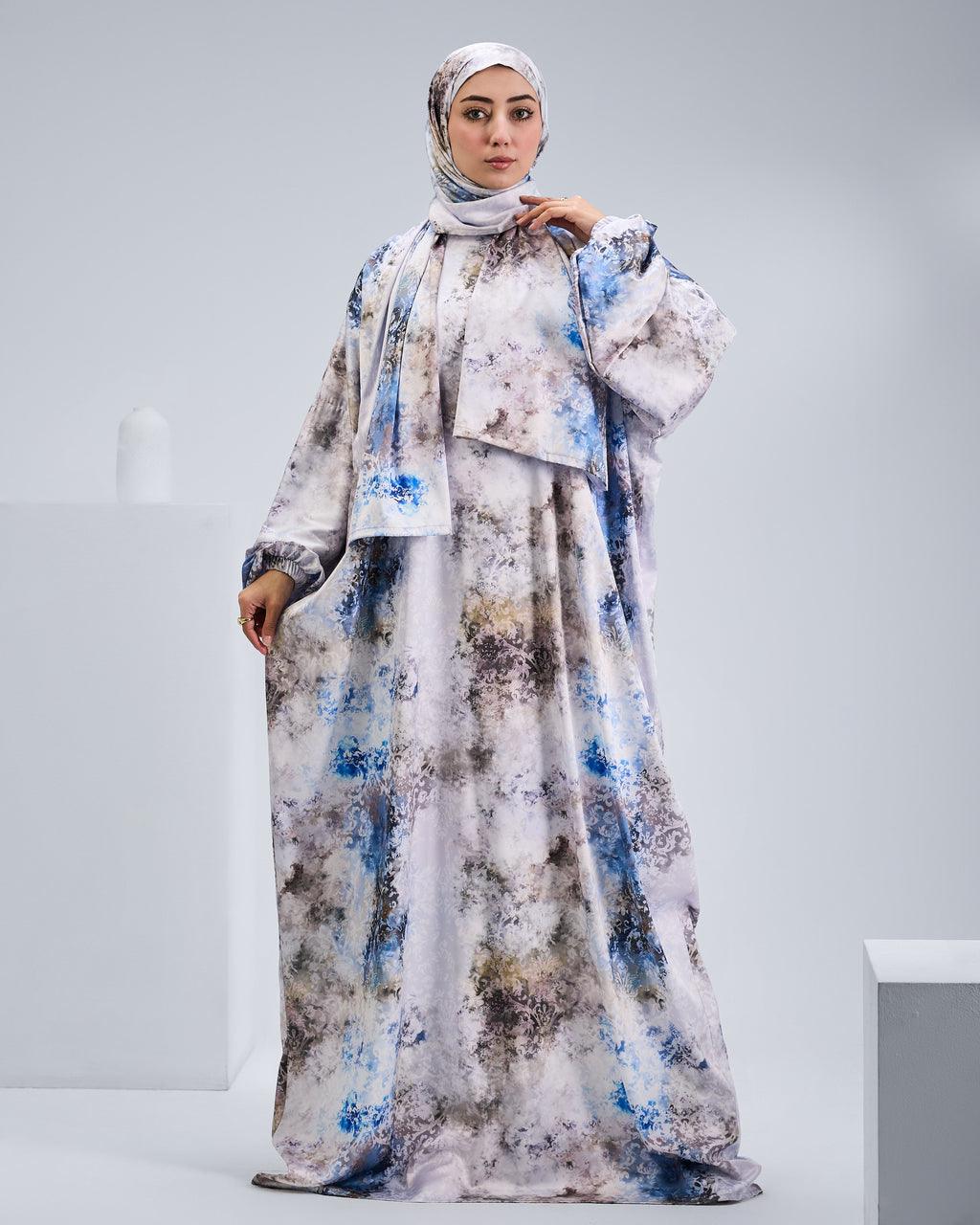 Safiya Printed Satin