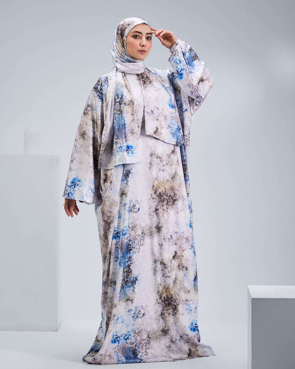 Safiya Printed Satin