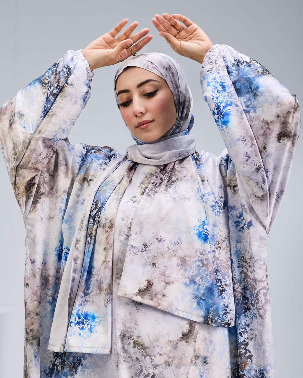 Safiya Printed Satin