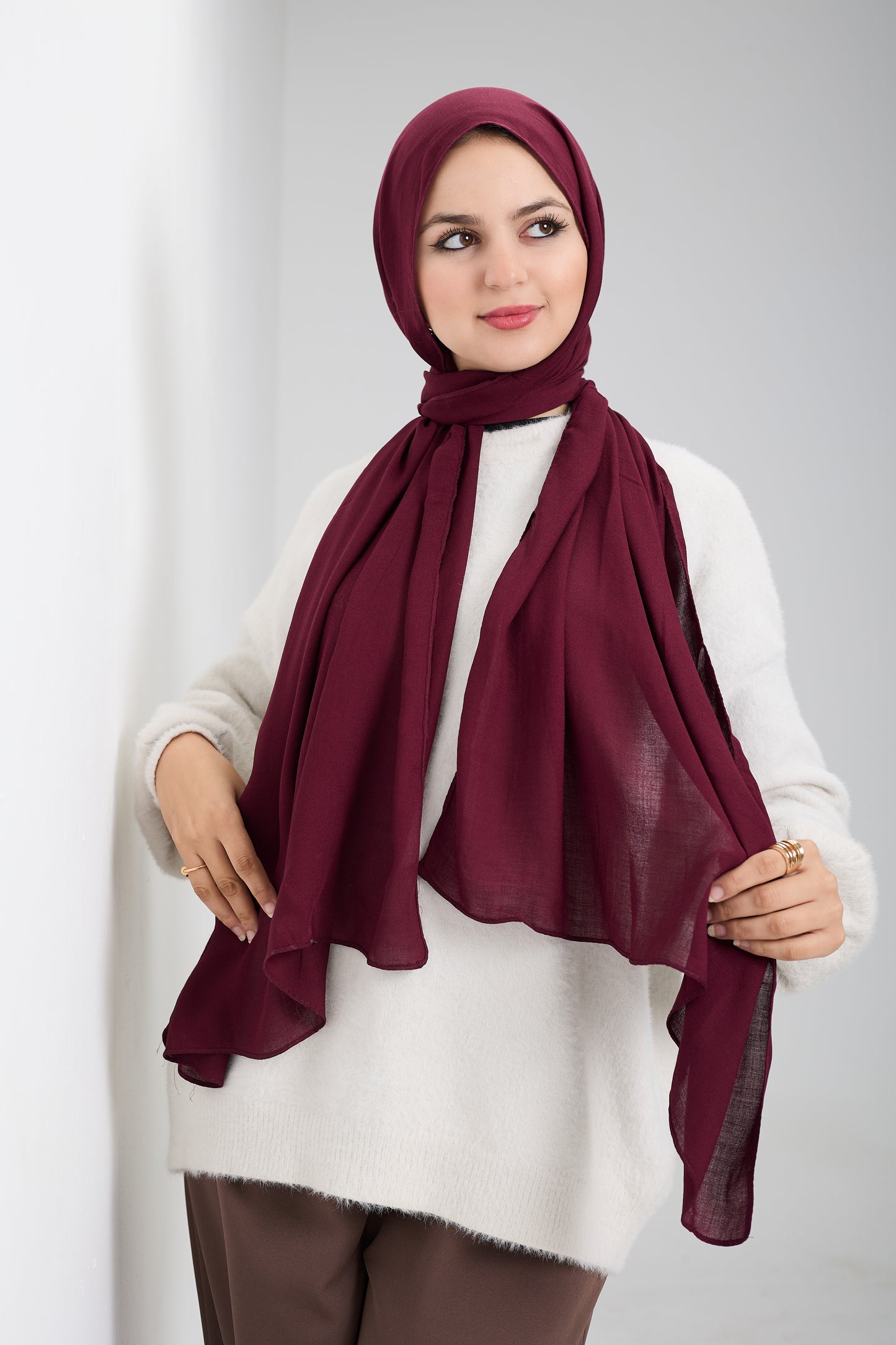 Wine Maroon Elegance