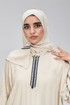 Beige Cotton Viscose